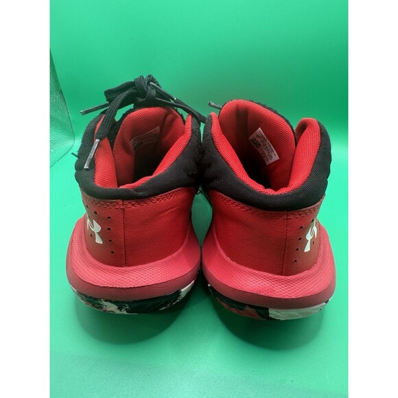 Big Kids' Under Armour Jet '21 Basketball Shoes Red / Black Sz 5Y - Picture 6 of 11